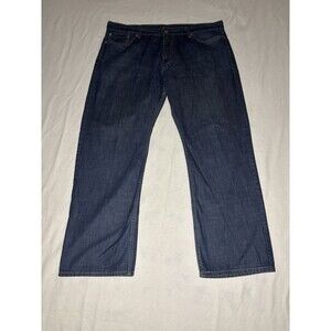 Levi’s 514 Straight Blue Denim Jeans Men’s W42 L32 Classic 5 Pocket Fit